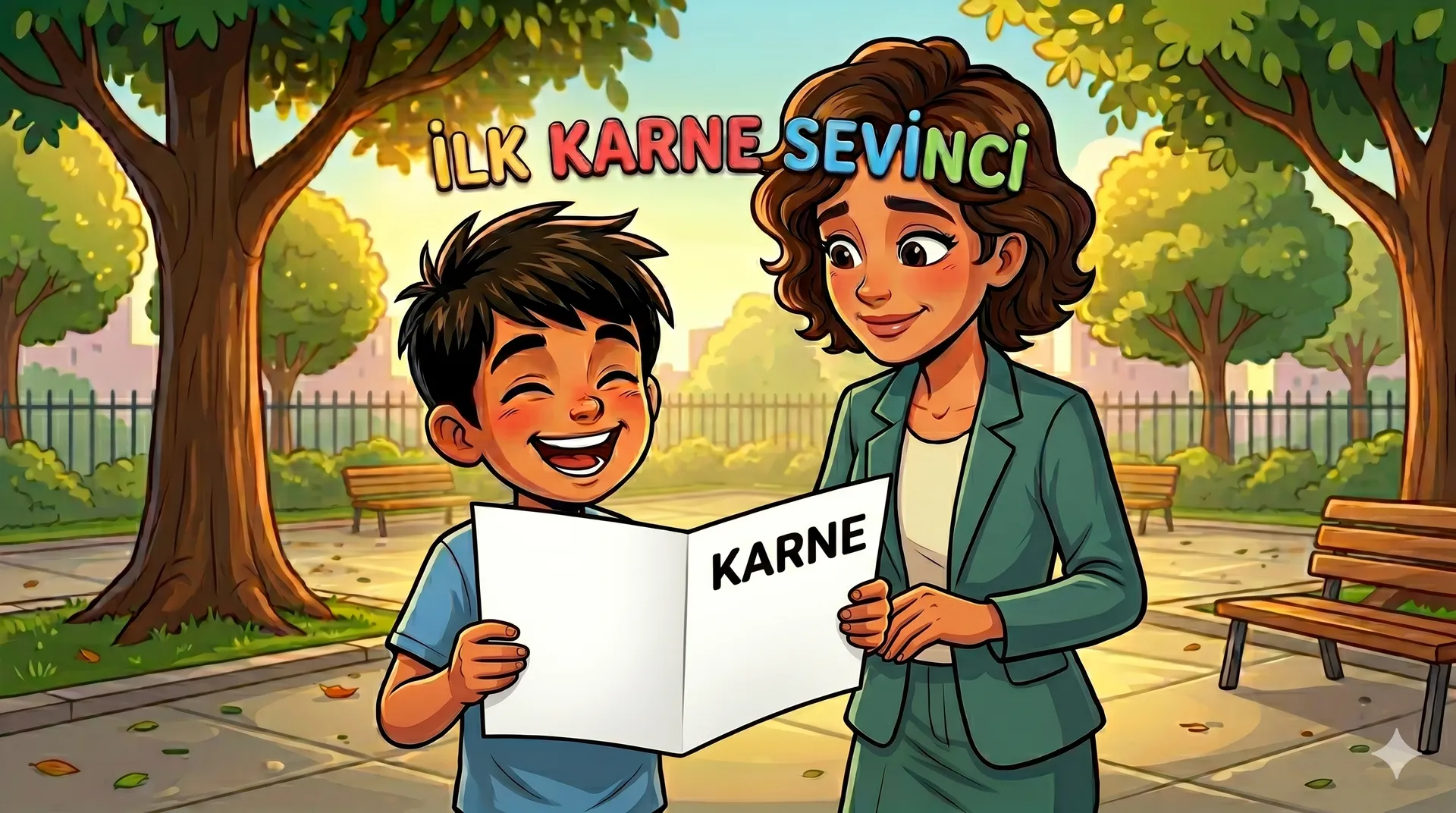 İlk Karne Sevinci